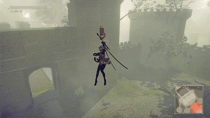 Dotarcie w niektóre miejsca w NieR Automata może okazać się problematyczne - mowa tu m - NieR Automata: Eksploracja - NieR Automata - poradnik do gry