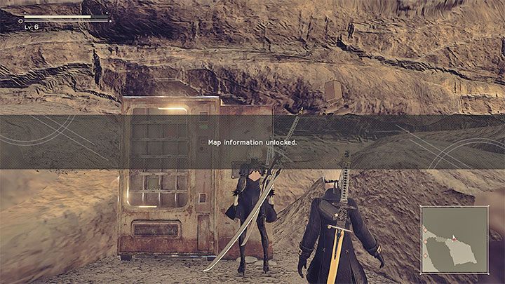 Mechanika szybkiej podróży jest dostępna w grze, ale nie od samego początku kampanii - NieR Automata: Eksploracja - NieR Automata - poradnik do gry