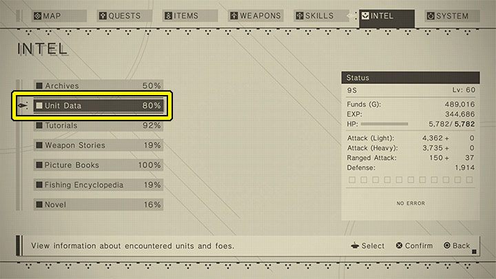 Rodzaj trofeum: brązowe - NieR Automata: Trofea/Osiągnięcia - NieR Automata - poradnik do gry
