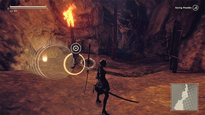 Skaner wymusza bieganie z przytrzymanym przyciskiem L1 (tzn - NieR Automata: Skaner - jak go używać? - NieR Automata - poradnik do gry