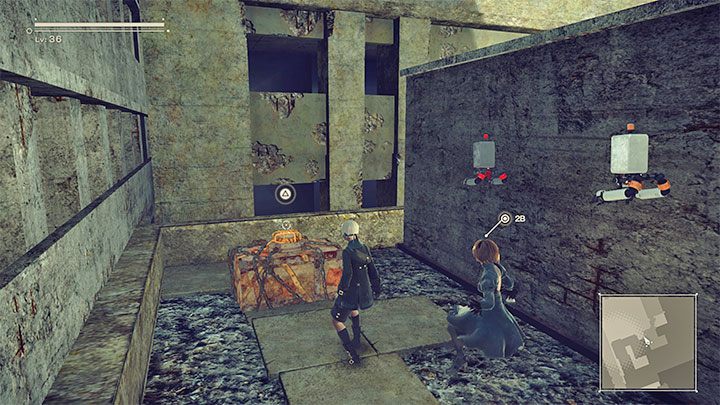 Tematem uzyskiwania dostępu do zawartości skrzyń możecie zainteresowac się dopiero po awansowaniu do ścieżki Route B - NieR Automata: Zamknięte skrzynie - jak otwierać? - NieR Automata - poradnik do gry