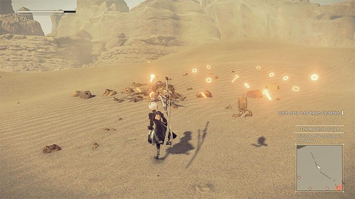 Jednym z najmniej skomplikowanych sposobów na wzbogacanie się jest zbieranie zwykłego lootu - NieR Automata: Złoto (G) - jak gromadzić? - NieR Automata - poradnik do gry