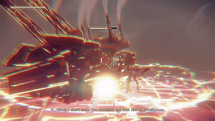 Po kolejnym filmiku przerywnikowym przystąpicie do drugiej części pojedynku z Goliatem, w której 2B będzie korzystała ze stroju Flight Suit - NieR Automata: 1 Rozdział, Route A - solucja, opis przejścia - NieR Automata - poradnik do gry