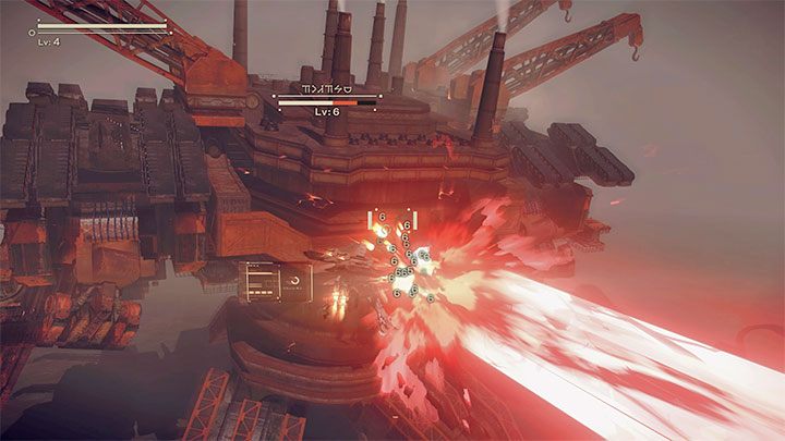 Boss może strzelać dużą wiązką lasera - NieR Automata: 1 Rozdział, Route A - solucja, opis przejścia - NieR Automata - poradnik do gry