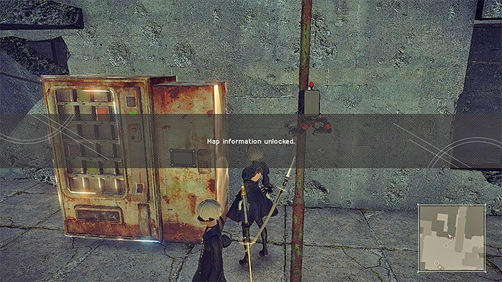 Po raz pierwszy znajdziecie się w ruinach miasta (City Ruins) będących częścią otwartego świata - NieR Automata: 2 Rozdział, Route A - solucja, opis przejścia - NieR Automata - poradnik do gry