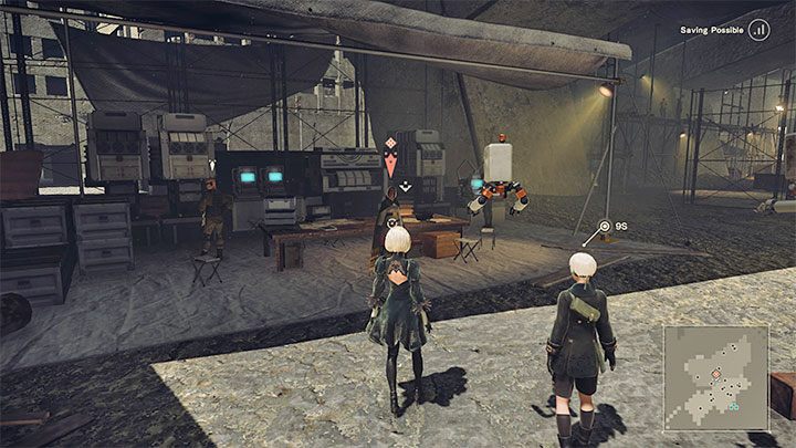 Przejście do siedziby rebeliantów (Resistance Camp) znajduje się niedaleko małego wodospadu - NieR Automata: 2 Rozdział, Route A - solucja, opis przejścia - NieR Automata - poradnik do gry