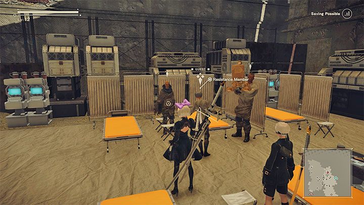 Zleceniodawca questu: Resistance Member (Resistance Camp) - NieR Automata: Ruiny miasta - solucja, misje poboczne - NieR Automata - poradnik do gry