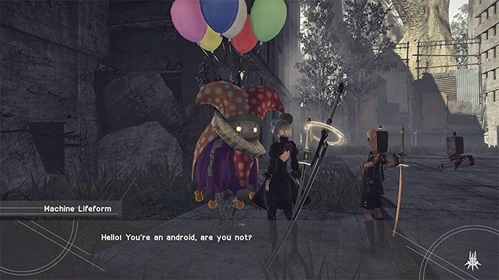 Zleceniodawca questu: Machine Lifeform (City Ruins) - NieR Automata: Ruiny miasta - solucja, misje poboczne - NieR Automata - poradnik do gry