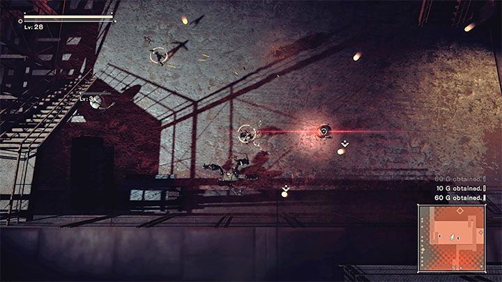 Musicie teraz rozpocząć dość długą eksplorację fabryki z zamiarem odnajdywania kolejnych czipów - NieR Automata: Ruiny miasta - solucja, misje poboczne - NieR Automata - poradnik do gry