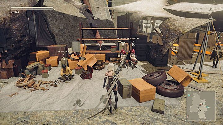 Zleceniodawca questu: Devola (Resistance Camp) - NieR Automata: Ruiny miasta - solucja, misje poboczne - NieR Automata - poradnik do gry