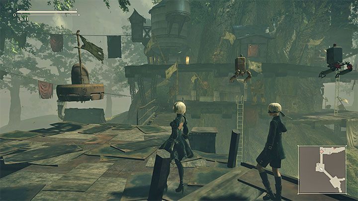 Wioskę maszyn po raz pierwszy odblokujecie po pokonaniu śpiewaczki operowej (Opera Singer) w Parku rozrywki (Amusement Park) i spotkaniu się z przyjaźnie nastawioną maszyną - jest to rozdział 5 kampanii - NieR Automata: Wioska maszyn - solucja, misje poboczne - NieR Automata - poradnik do gry