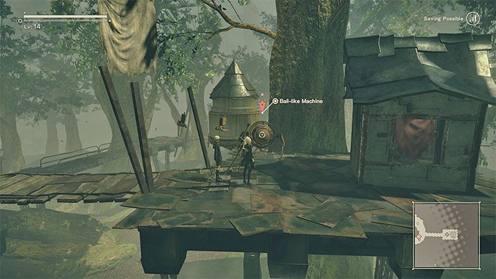 Ze wszystkimi 3 otrzymanymi przedmiotami musicie powrócić do Jean-Paula i przekazać mu je - NieR Automata: Wioska maszyn - solucja, misje poboczne - NieR Automata - poradnik do gry