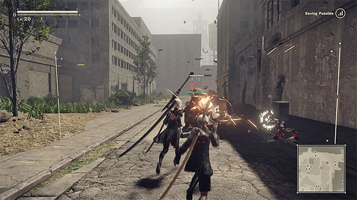 Na terenie zrujnowanego miasta pojawi się znacznik powiązany z tym questem - jest on niedaleko miejsca rozpoczynania questów z grupy Robo Dojo - NieR Automata: Wioska maszyn - solucja, misje poboczne - NieR Automata - poradnik do gry