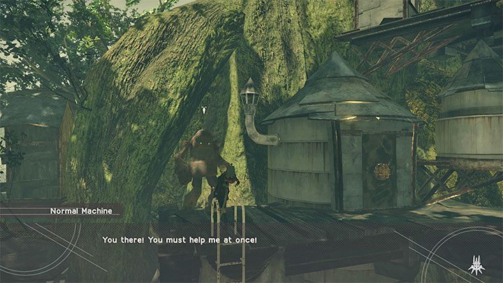 Zleceniodawca questu: Normal Machine (Machine Village) - NieR Automata: Wioska maszyn - solucja, misje poboczne - NieR Automata - poradnik do gry