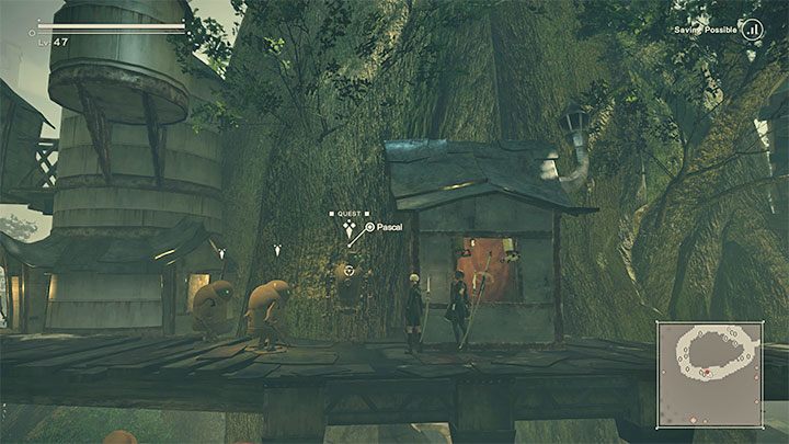 Zleceniodawca questu: Pascal (Machine Village) - NieR Automata: Wioska maszyn - solucja, misje poboczne - NieR Automata - poradnik do gry
