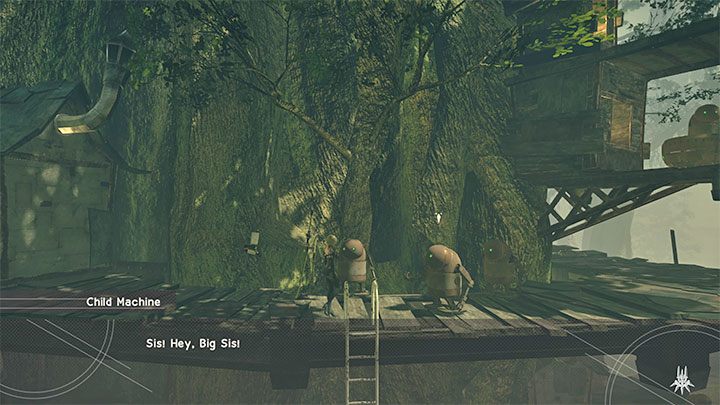 Zleceniodawca questu: Child Machine (Machine Village) - NieR Automata: Wioska maszyn - solucja, misje poboczne - NieR Automata - poradnik do gry