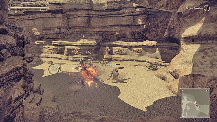 Opis questu: Od Jackass dowiecie się o prowadzonych tytułowych badaniach i musicie w związku z tym rozegrać cztery bitwy z maszynami w kontrolowanych warunkach - NieR Automata: Pustynia - solucja, misje poboczne - NieR Automata - poradnik do gry