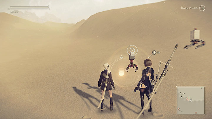 Drugi artefakt - Commandment Slab do odnalezienia jest mniej więcej pomiędzy stacją Access Point na pustyni i przejściem do strefy Desert Housing - NieR Automata: Pustynia - solucja, misje poboczne - NieR Automata - poradnik do gry