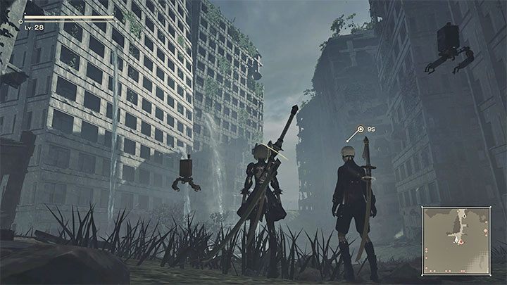Zalane Miasto nie jest dostępne od samego początku zabawy - NieR Automata: Zalane Miasto - solucja, misje poboczne - NieR Automata - poradnik do gry