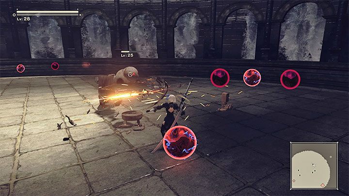 Poniżej znajdziecie zestawienie walk do rozegrania w koloseum - NieR Automata: Zalane Miasto - solucja, misje poboczne - NieR Automata - poradnik do gry