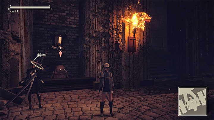 Na każdej z aren do staczania są walki z coraz bardziej wymagającymi przeciwnikami - NieR Automata: Game of the Yorha Edition - NieR Automata - poradnik do gry