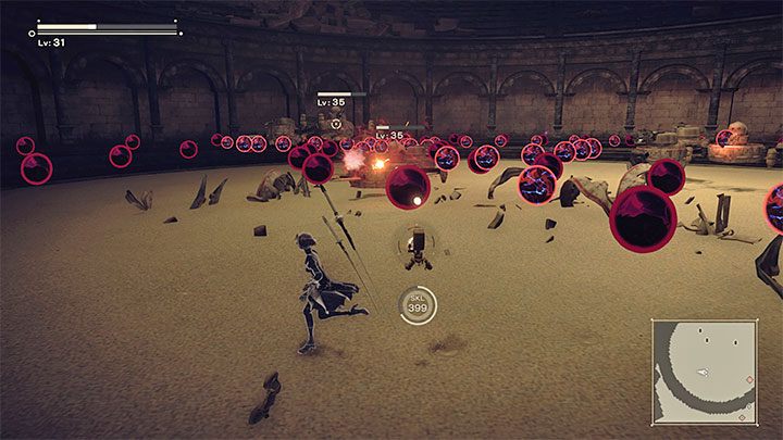 Jeżeli macie zainstalowane DLC 3C3C1D119440927, to bardzo dobrym pomysłem na zdobywanie XP może też być przystępowanie do walk na opcjonalnych arenach - NieR Automata: XP - jak gromadzić? - NieR Automata - poradnik do gry