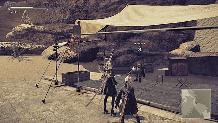 Supply Trader jest dostępny od samego początku gry - NieR Automata: Lista handlarzy - NieR Automata - poradnik do gry