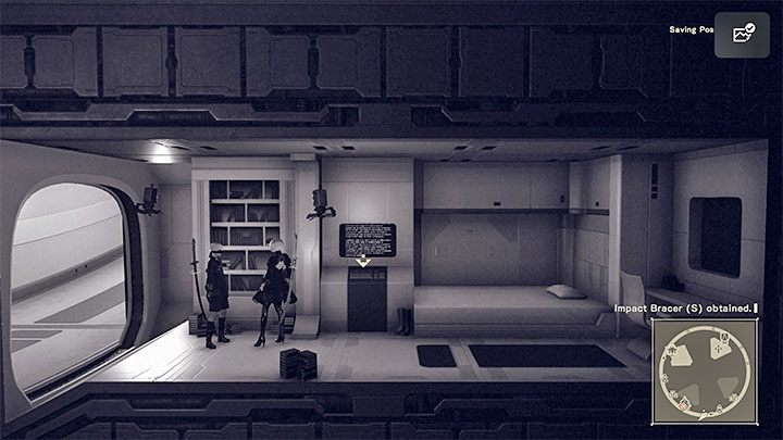 Terminal znajduje się w jednej z kajut Bunkra i jest dostępny już od pierwszej wizyty w tej lokacji po ukończeniu prologu - NieR Automata: Lista handlarzy - NieR Automata - poradnik do gry