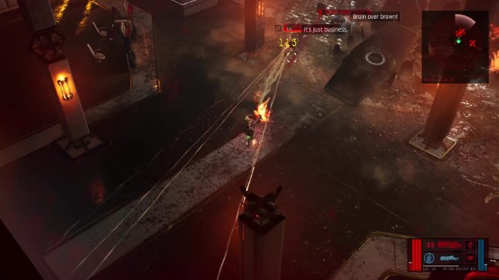 Przede wszystkim, na początku warto zająć się pomocnikami bossa - The Ascent: 438 Hung - boss, jak pokonać? - The Ascent - poradnik do gry