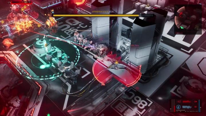 Przybycie bossa zostanie poprzedzone krótkim przerywnikiem filmowym - The Ascent: Celine - boss, jak pokonać? - The Ascent - poradnik do gry