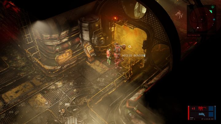 W trakcie zabawy niejednokrotnie trafisz na sytuację widoczną na powyższym obrazku - The Ascent: Access denied/Zablokowane przejście - co robić? - The Ascent - poradnik do gry