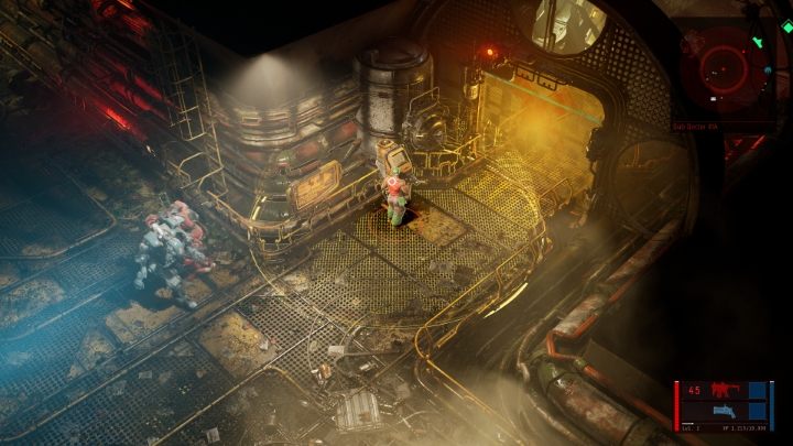 Podejdź do pobliskiego terminala i przytrzymaj przycisk hakowania - The Ascent: Access denied/Zablokowane przejście - co robić? - The Ascent - poradnik do gry