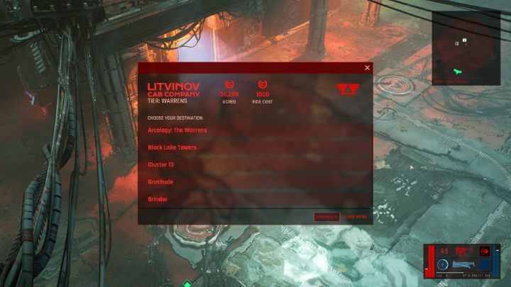 Drugim sposobem na szybkie podróżowanie jest skorzystanie z taxi - The Ascent: Szybka podróż - czy jest? - The Ascent - poradnik do gry