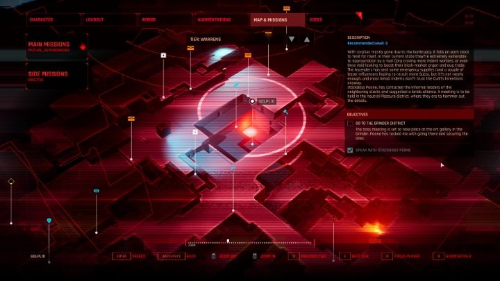 Po dotarciu do miasta (czyli po ukończeniu prologu), odszukaj na mapie niebieską ikonę DNA i udaj się w to miejsce - The Ascent: Wygląd postaci - jak zmienić? - The Ascent - poradnik do gry