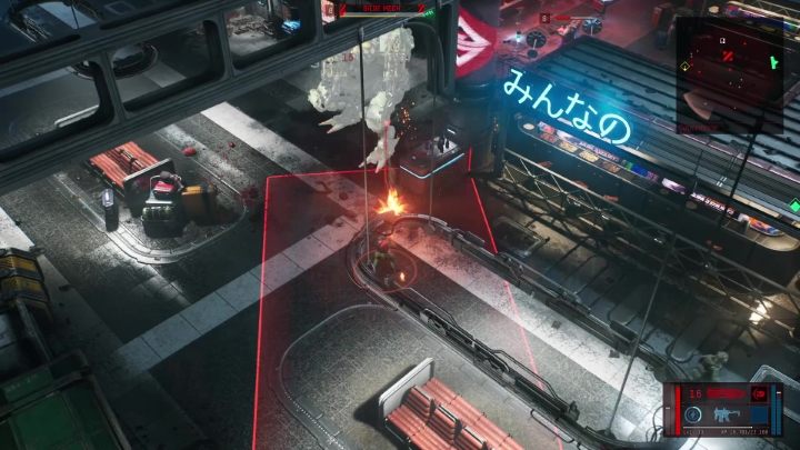 Oprócz tego, Siege Mech potrafi też wykonać atak na bardzo dużym obszarze - The Ascent: Siege Mech - boss, jak pokonać? - The Ascent - poradnik do gry