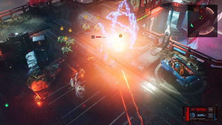 Kolejną pomocą w przedzieraniu się przez kolejne lokacje są gniazda ulepszeń (augmentations) - The Ascent: Walka i typy obrażeń - The Ascent - poradnik do gry