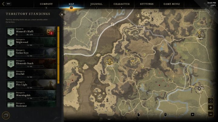 Domy na sprzedaż znajdują się w każdej osadzie (dostępnych jest kilka domów w jednej osadzie) - New World: Własny dom - jak kupić? - New World - poradnik do gry