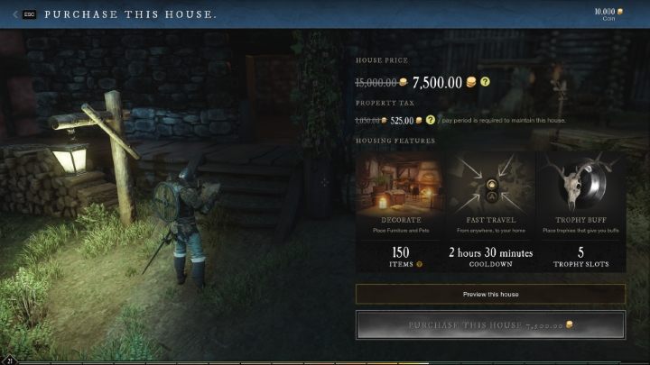 Punktami szybkiej podróży są również własne domy - New World: Szybka podróż - jak działa? - New World - poradnik do gry