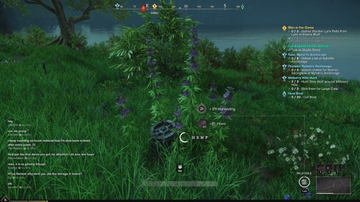 Z kolei zdobywanie kolejnych poziomów umiejętności Profesji odbywa się poprzez używanie danej umiejętności - New World: Surowce - jak śledzić? - New World - poradnik do gry