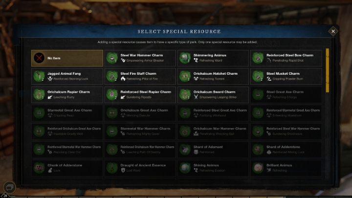 Oprócz podstawowych statystyk w postaci obrażeń czy wskaźnika obrony, przedmioty mogą posiadać też dodatkowe profity - New World: Crafting - New World - poradnik do gry