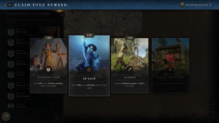 Oprócz tego, warto wykonywać misje w danym regionie, by odblokowywać w nim ulepszenia - New World: Porady na start - New World - poradnik do gry