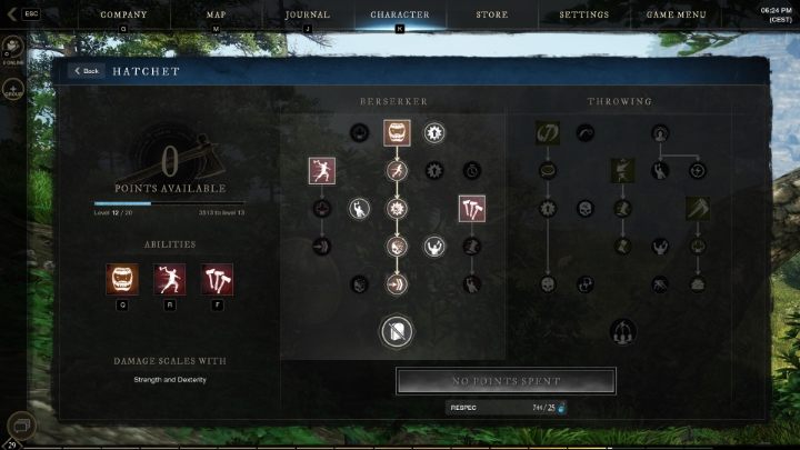 W New World otrzymujecie do dyspozycji kilkanaście umiejętności broni - New World: Rozwój postaci - New World - poradnik do gry