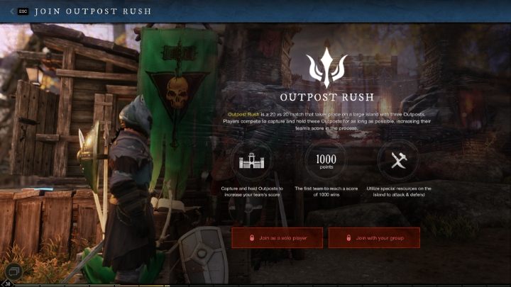 Napady na posterunki są dostępne od 60 poziomu postaci i podobnie jak wojny, polegają na walce między frakcjami - New World: Tryby PvP - New World - poradnik do gry