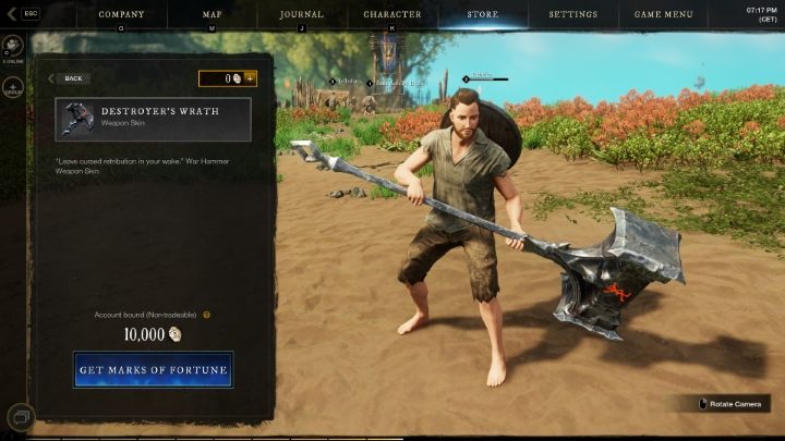 Najważniejsza informacja - przedmioty kupione za walutę premium nie dają żadnej przewagi nad innymi graczami - New World: Mikropłatności - czy są? - New World - poradnik do gry