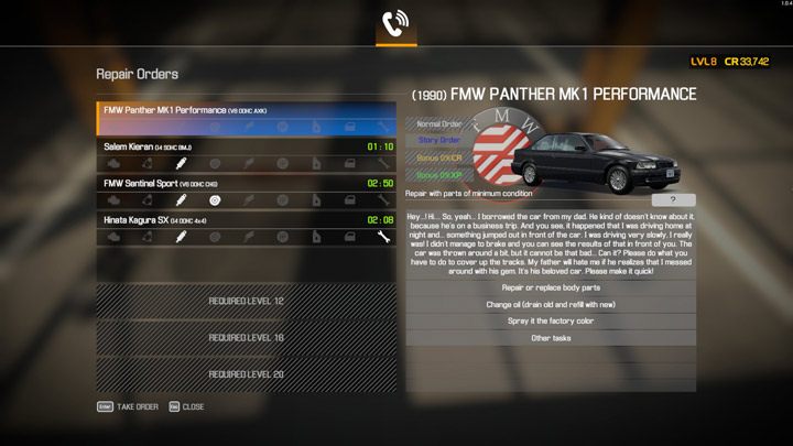 W grze Car Mechanic Simulator 2021 zawarto 30 misji fabularnych - Car Mechanic Simulator 2021: Rodzaje zleceń - Car Mechanic Simulator 2021 - poradnik do gry