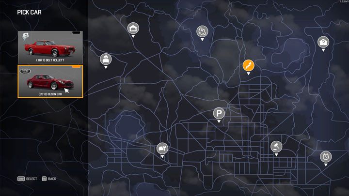 Przed wejściem na tor należy wybrać samochód do testów - Car Mechanic Simulator 2021: Tor testowy - Car Mechanic Simulator 2021 - poradnik do gry