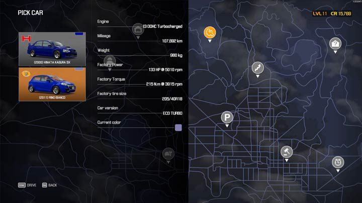 Przed wjazdem na tor należy wybrać samochód - swój lub klienta - Car Mechanic Simulator 2021: Tor wyścigowy - Car Mechanic Simulator 2021 - poradnik do gry