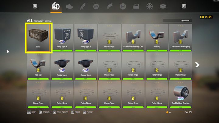 Po zakończeniu zlecenia fabularnego sprawdźcie ekwipunek, czy nie ma tam skrzyni - Car Mechanic Simulator 2021: Stodoła - Car Mechanic Simulator 2021 - poradnik do gry