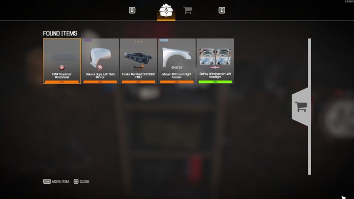 Z każdej sterty możecie wybrać części do zakupu - Car Mechanic Simulator 2021: Stodoła - Car Mechanic Simulator 2021 - poradnik do gry