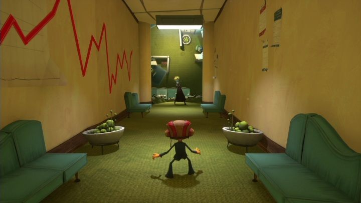 Kolejna sekwencja wykorzystuje iluzje oraz zmianę grawitacji - Psychonauts 2: Lobotos Labryinth - solucja, opis przejścia - Psychonauts 2 - poradnik do gry